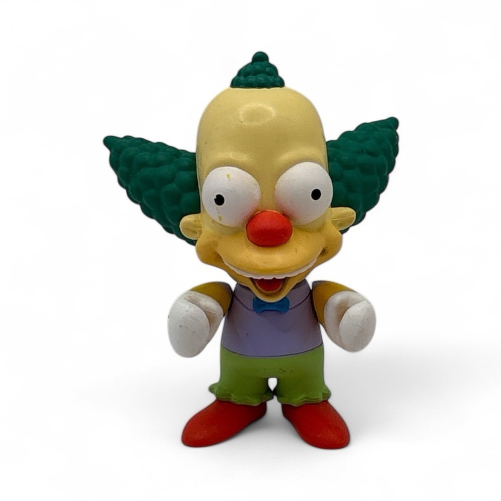 Kidrobot The Simpsons series 1 Krusty the Clown 3-inch vinyl figure LOOSE